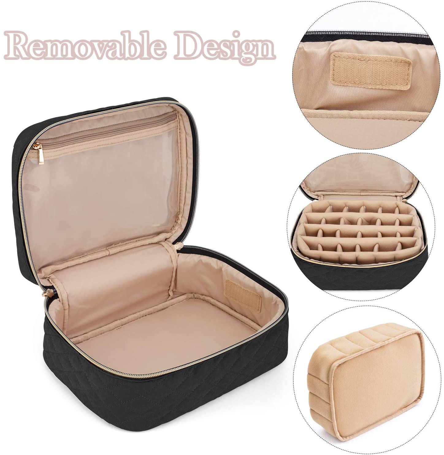 Taška na esenciálne oleje 24 x 5-30 ml čierna