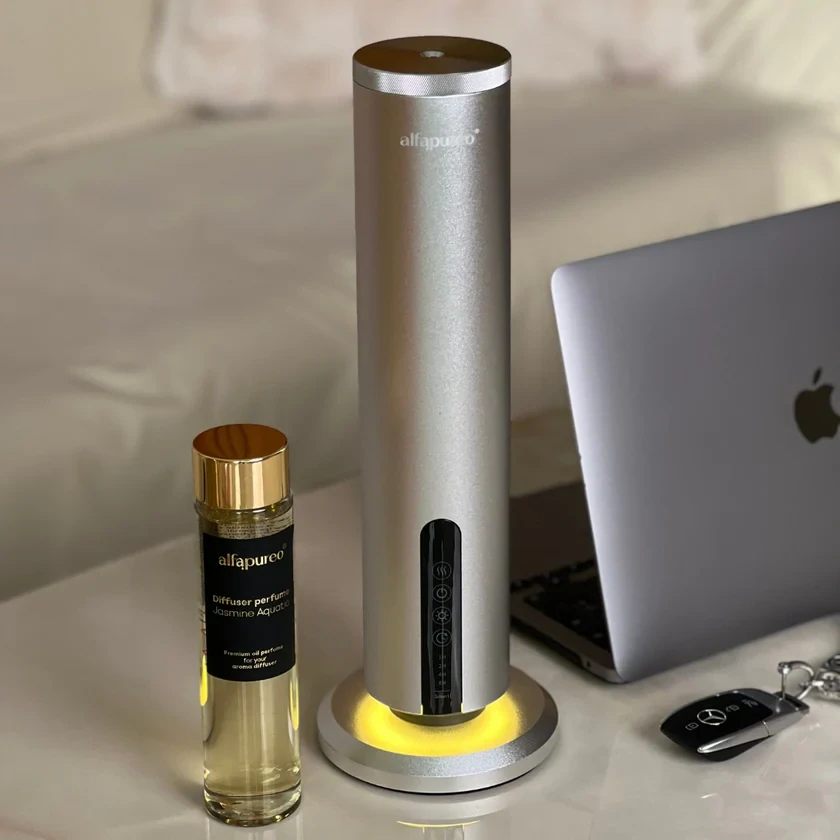 AlfaPureo difuzér Tower silver 100 m2