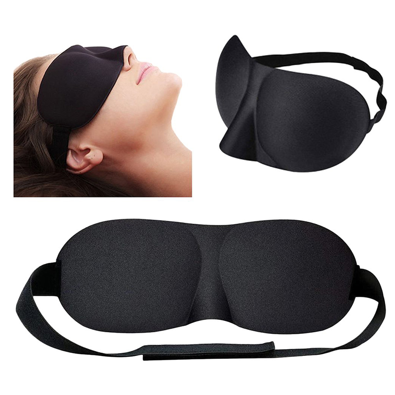 3D Maska na oči pre komfortný spánok ZDRAVKO