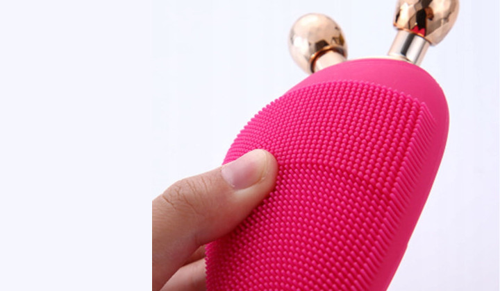 Verk Sonická kefka na tvár 2v1 + 3D guľôčkový masážny prístroj