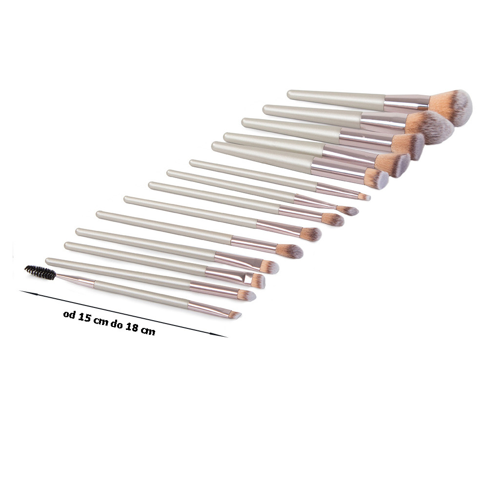 Profesionálna sada štetcov na make up 14-dielna ZDRAVKO
