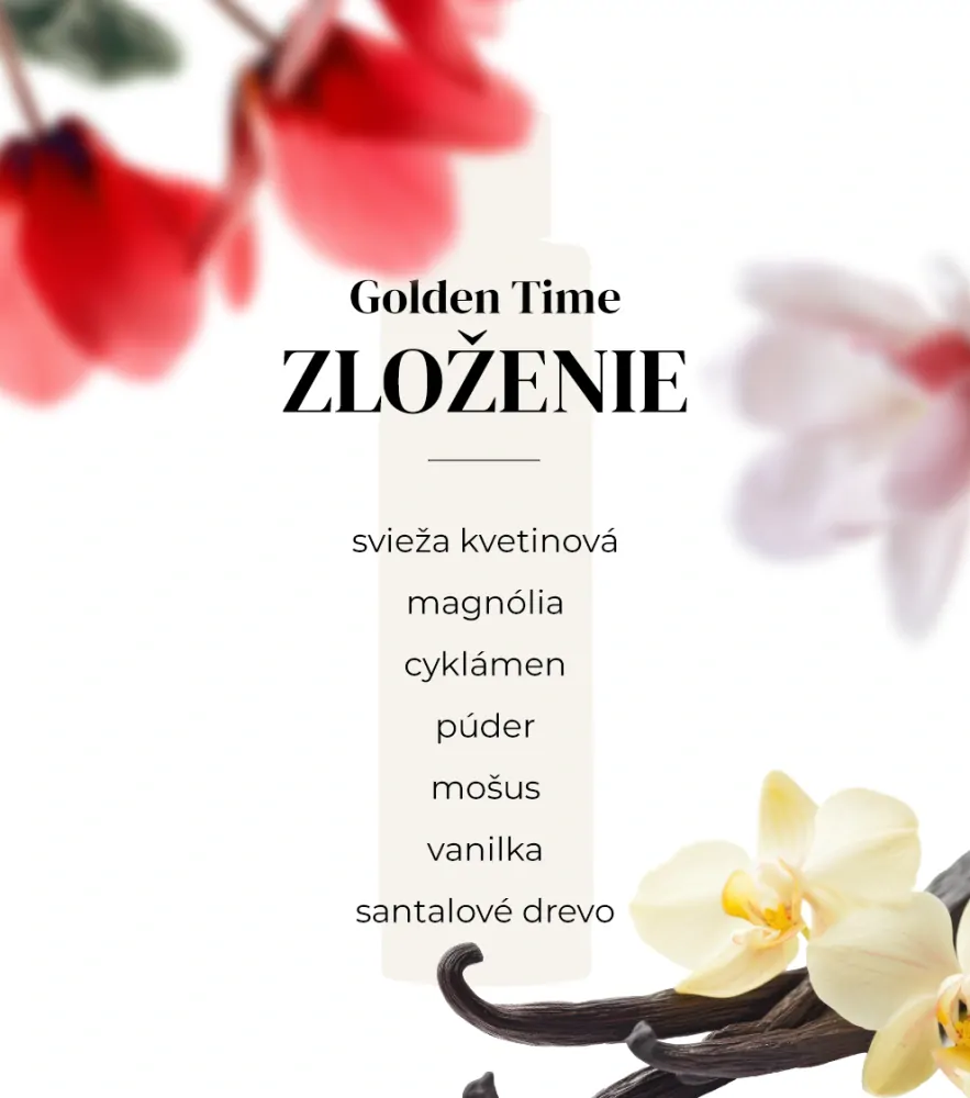 Zdravko Relax - Golden time parfém na pranie 100ml (20 pracích dávok)