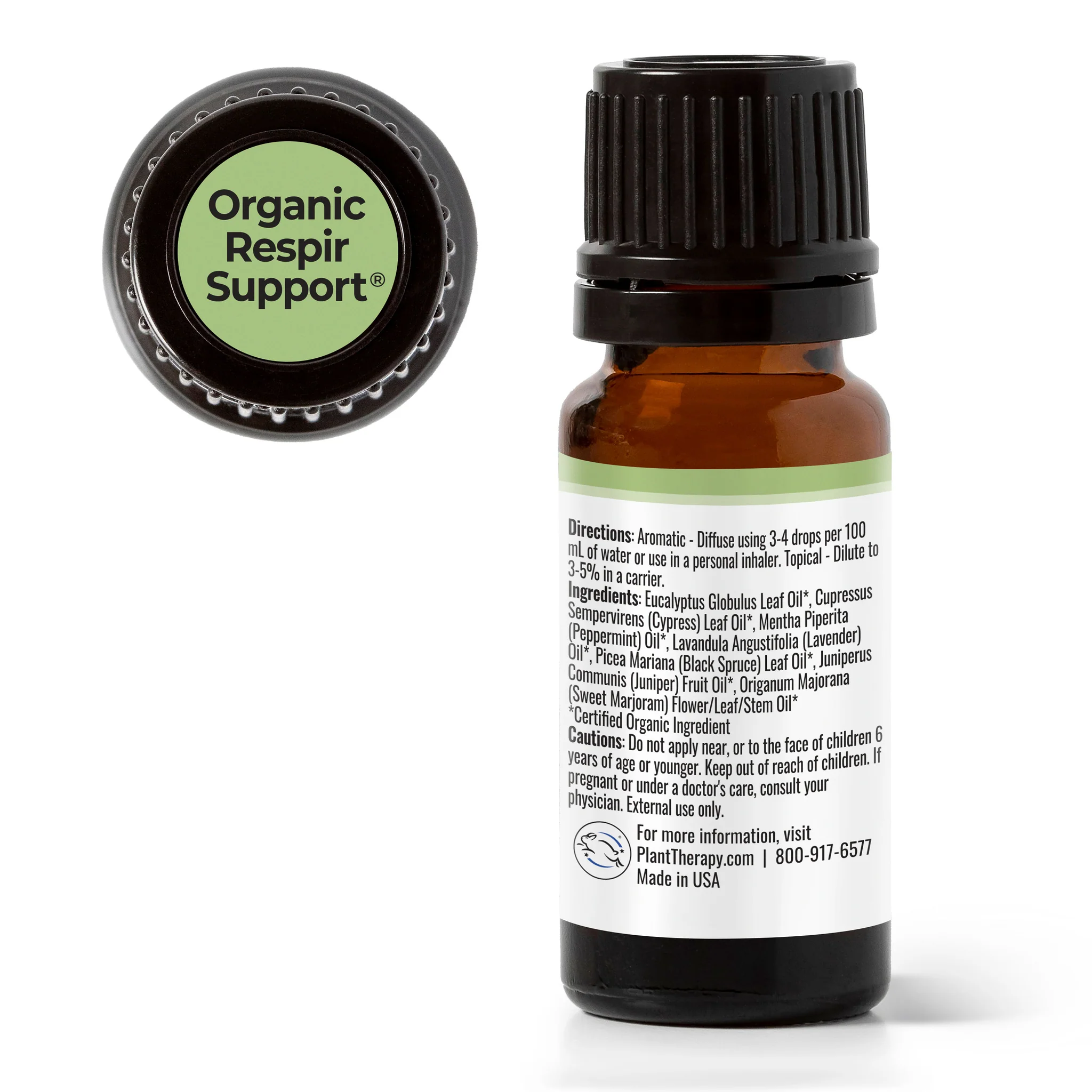 Plant Therapy Organic Respir Aid (Podpora dýchania) 10 ml