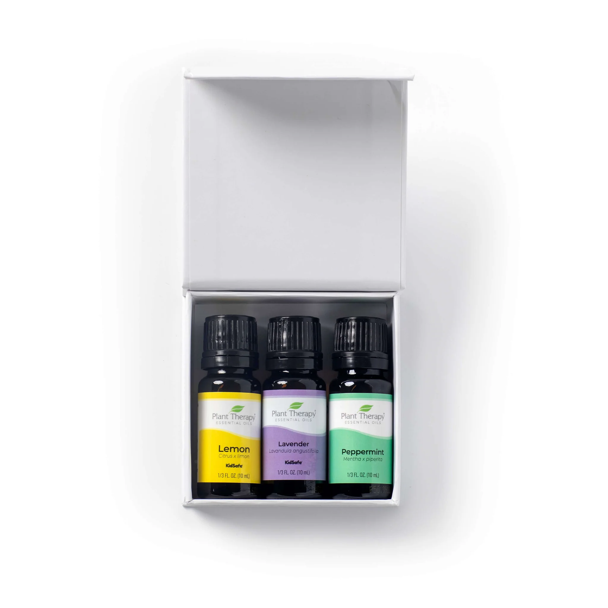 Plant Therapy Trio esenciálnych olejov citrón, levanduľa, mäta 3x10 ml
