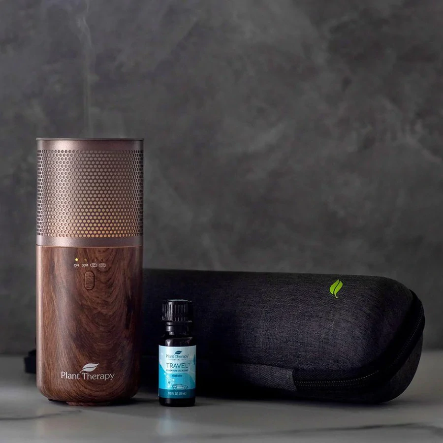 Plant Therapy USB prenosný difuzér Wood Grain s cestovným balením