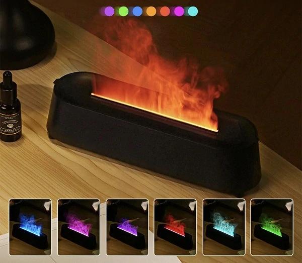 Zdravko Relax USB difúzer Fire čierny