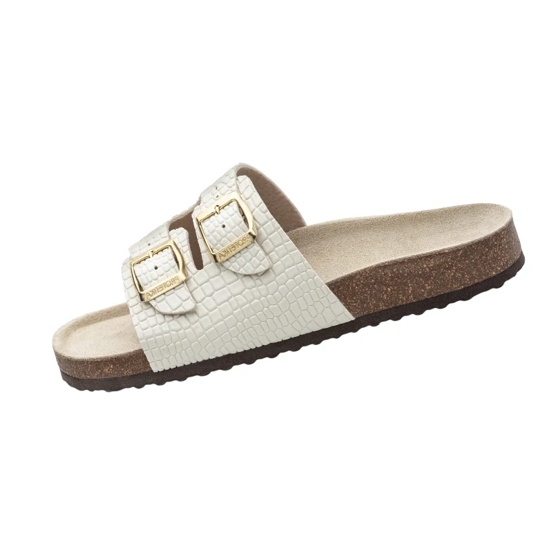 Sandále ortopedické č.38 T92 PROTETIKA croco-smotanová