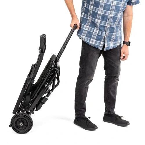 Timago transportný invalidný vozík MOBIL-TIM PLUS, čierny