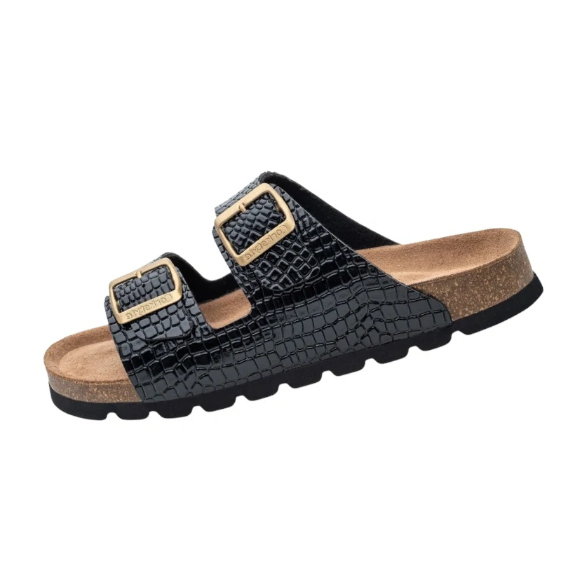 Sandále ortopedické č.38 Corkstyle AURA BLACK