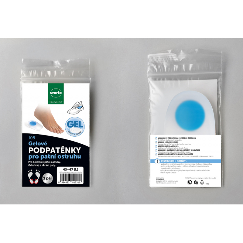 Svorto Gélové podpätenky pre pätnú ostrohu
