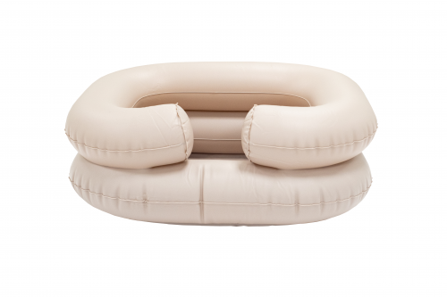 Nafukovacie PVC umývadlo so sprchou