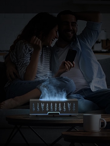 Zdravko Relax difuzér Family čierny antracit