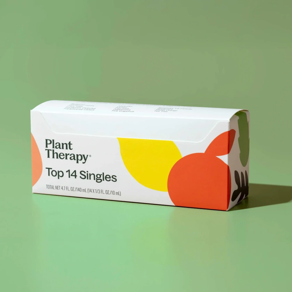 Plant Therapy Set Top 14 jednotlivých esenciálnych olejov 140 ml