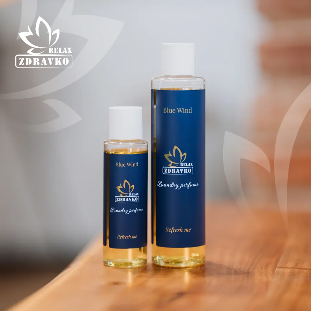 Zdravko Relax - Blue wind parfém na pranie 2x250 ml (100 pracích dávok)