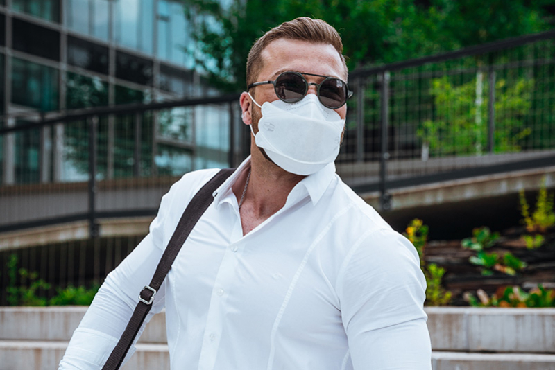 Respirátor FFP2 Respilon RespiRaptor veľkosť M/L 1 ks