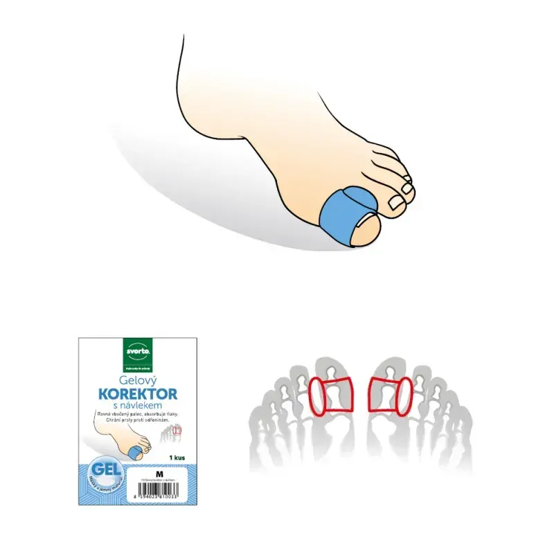 Svorto gélový korektor s návlekom