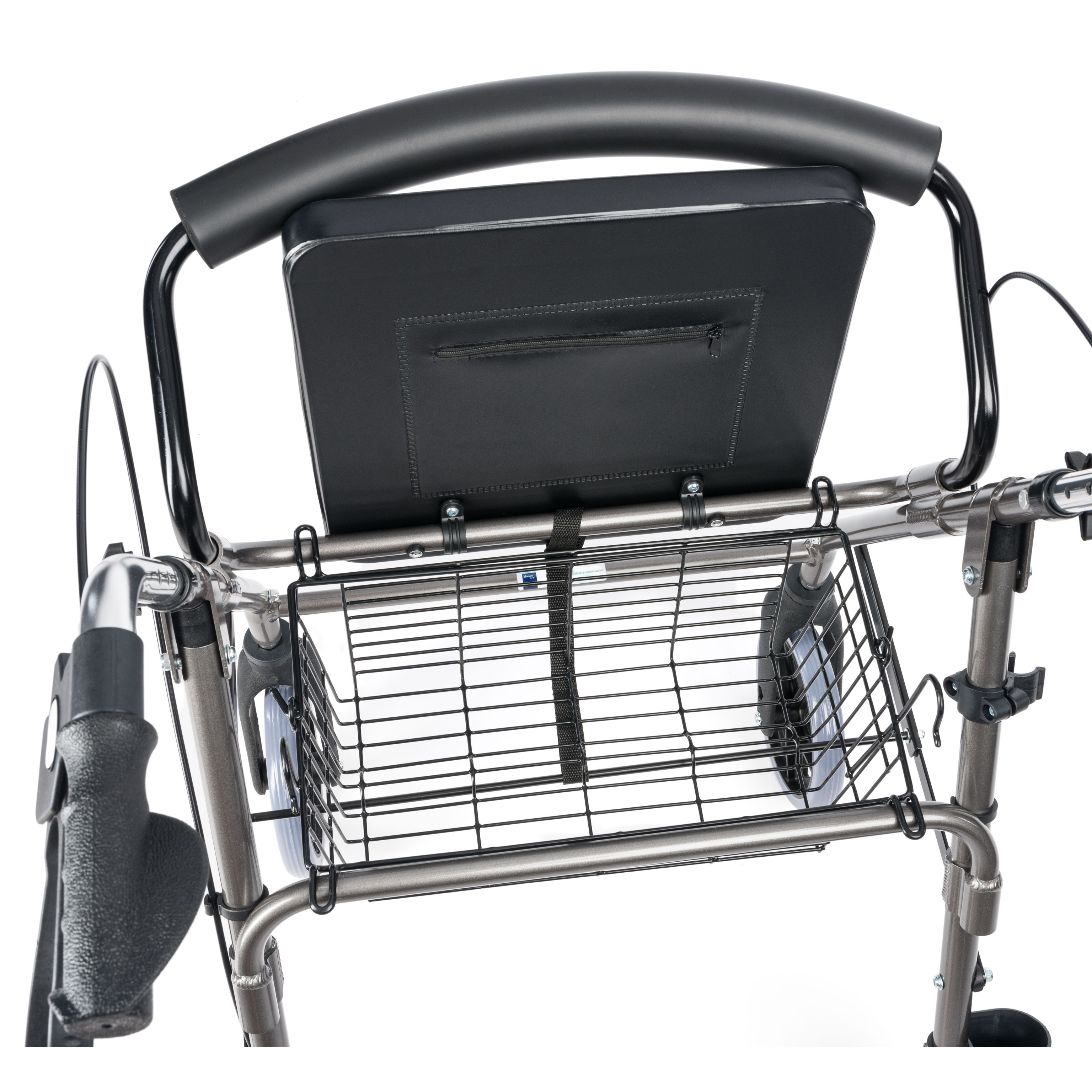 Štvorkolesové chodítko RA882 sivé, odľahčené