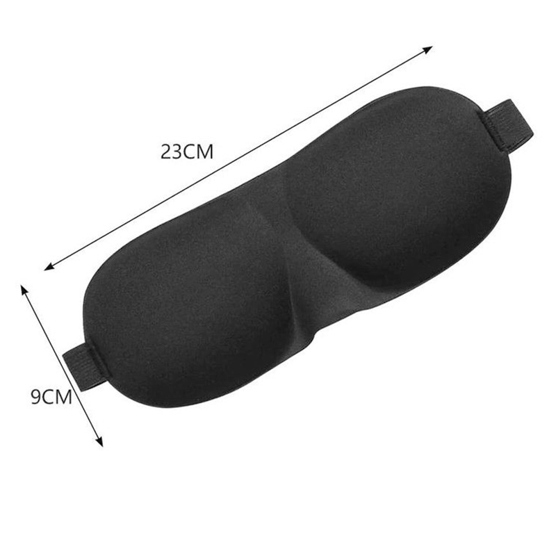 3D Maska na oči pre komfortný spánok ZDRAVKO