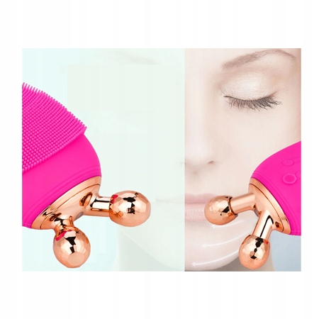 Verk Sonická kefka na tvár 2v1 + 3D guľôčkový masážny prístroj