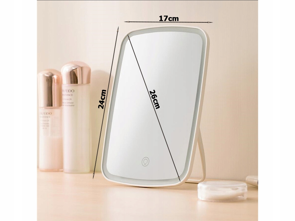 Verk Kozmetické zrkadlo s LED osvetlením 17x24cm 