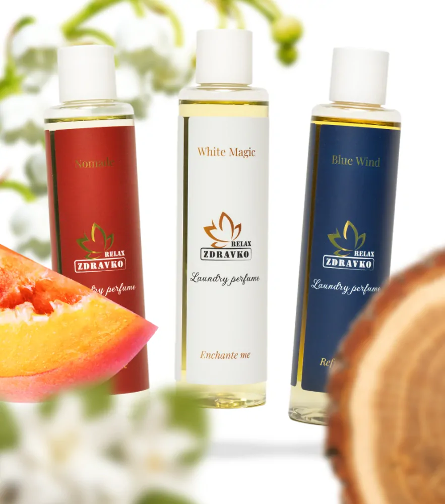 Zdravko Relax - parfémy na pranie balík Family 3x 250ml (150 praní)