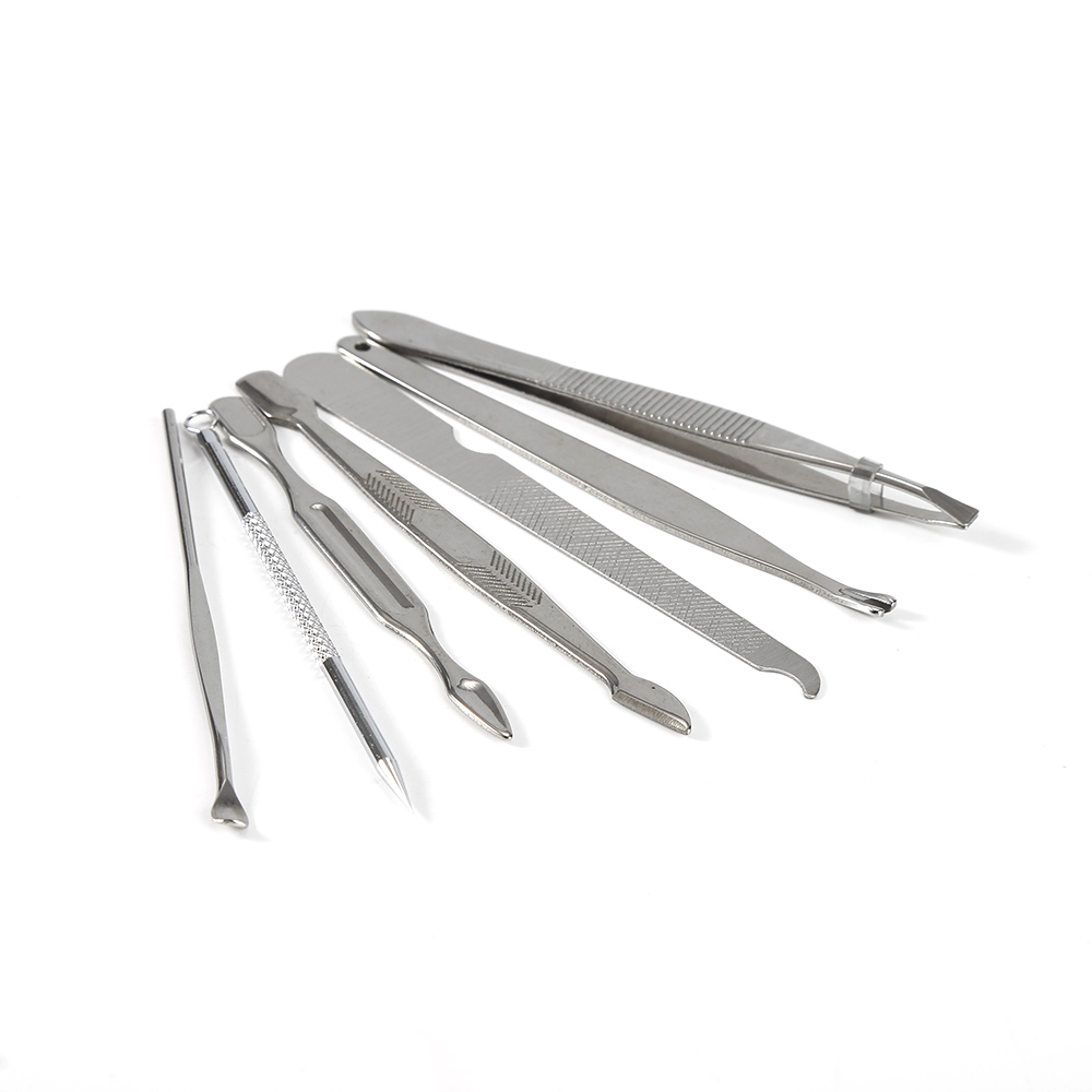 Manikúrny set pánsky 12 dielny hnedá