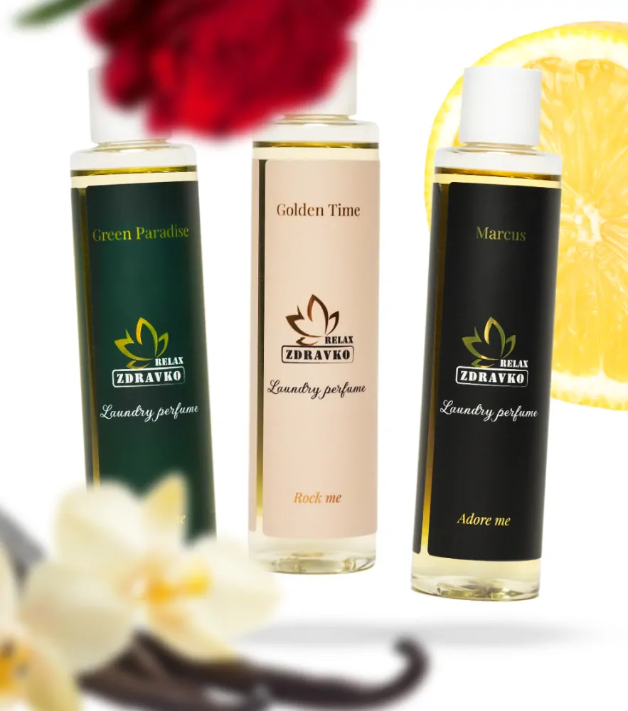 Zdravko Relax - parfémy na pranie balík UNI 3x 250ml (150 praní)