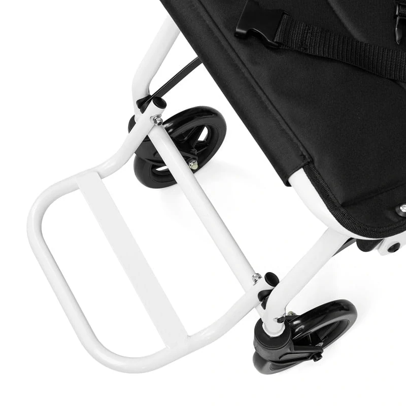 Timago transportný invalidný vozík MOBIL-TIM, čierno-biely