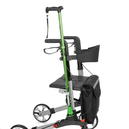 4-kolesové chodítko YOLA sivé – odľahčené, nosnosť 136 kg