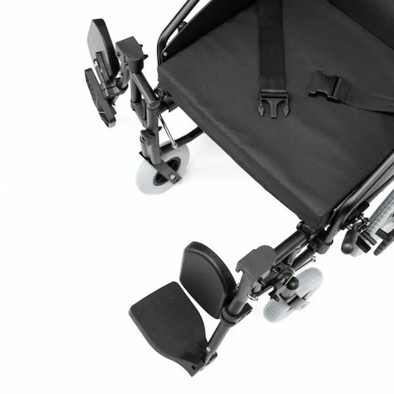 Timago EVERYDAY-TIM T101 odľahčený invalidný vozík šírka 48cm, čierny, pevné kolesá
