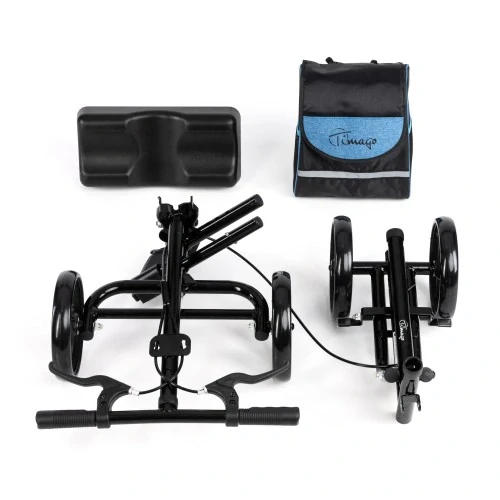 Kolenná kolobežka Knee Walker – 4-kolesové chodítko s oporou kolena