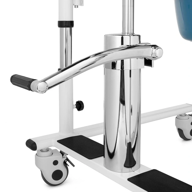 Hydraulické prenosné toaletné kreslo a zdvihák 3v1 SAFE-TRANSFER