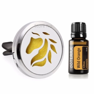 Aróma difuzér do auta Kôň + doTERRa Wild Orange 5ml