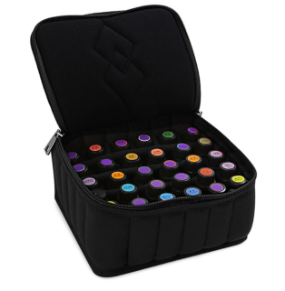 Taška na esenciálne oleje 30 x 15 ml čierna