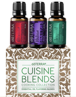 doTERRA Kolekcia na varenie s gastronomickými zmesami 3 x 15 ml
