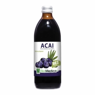 EkoMedica Šťava z acai 100% 500ml
