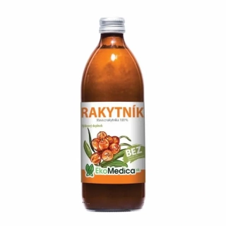 EkoMedica Rakytník 100% šťava 500 ml