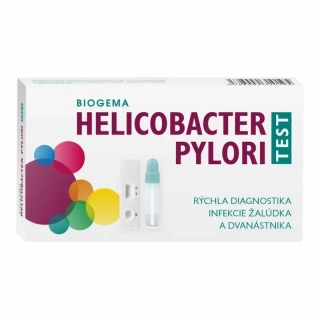 BIOGEMA Helicobakter pylori diagnostický test zo stolice 1 ks