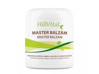 HillVital Master balzam 250ML -12 liečivých bylín pre úľavu od bolesti