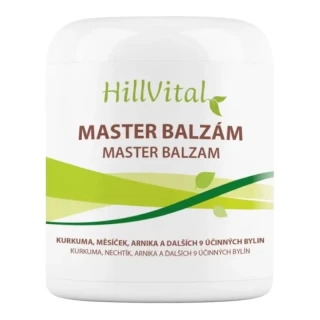 HillVital Master balzam 250 ml – 12 bylinných extraktov pre pohyblivosť a komfort