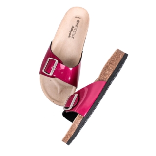 Sandále ortopedické č.39 T980 PROTETIKA malinová