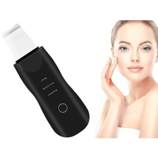 Verk Ultrazvuková špachtľa na tvár čierna