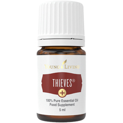 Young Living Thieves+ (Zlodeji, ochranná zmes) jedlý esenciálny olej 5ml