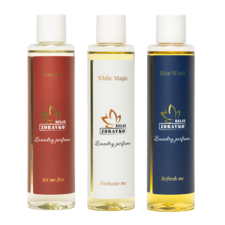Zdravko Relax - parfémy na pranie balík Family 3x 250ml (150 praní)