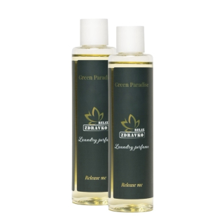 Zdravko Relax - Green paradise parfém na pranie 2x250 ml (100 pracích dávok)