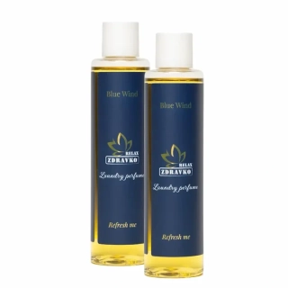 Zdravko Relax - Blue wind parfém na pranie 2x250 ml (100 pracích dávok)