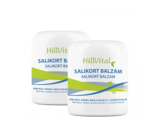 Hillvital Salikort balzam dvojbalenie 2x250 ml na zmiernenie zápalu
