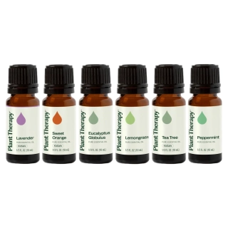 Plant Therapy Breathe Easy set esenciálnych olejov pre ľahké dýchanie 6x10ml