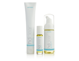 DoTerra HD Clear Facial Kit - sada prírodných prípravkov z esenciálnych olejov na mastnú pleť