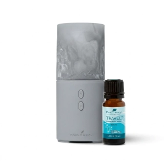Young Living Viya Difúzer do auta + Plant Therapy Travel esenciálny olej na cestovanie 10 ml